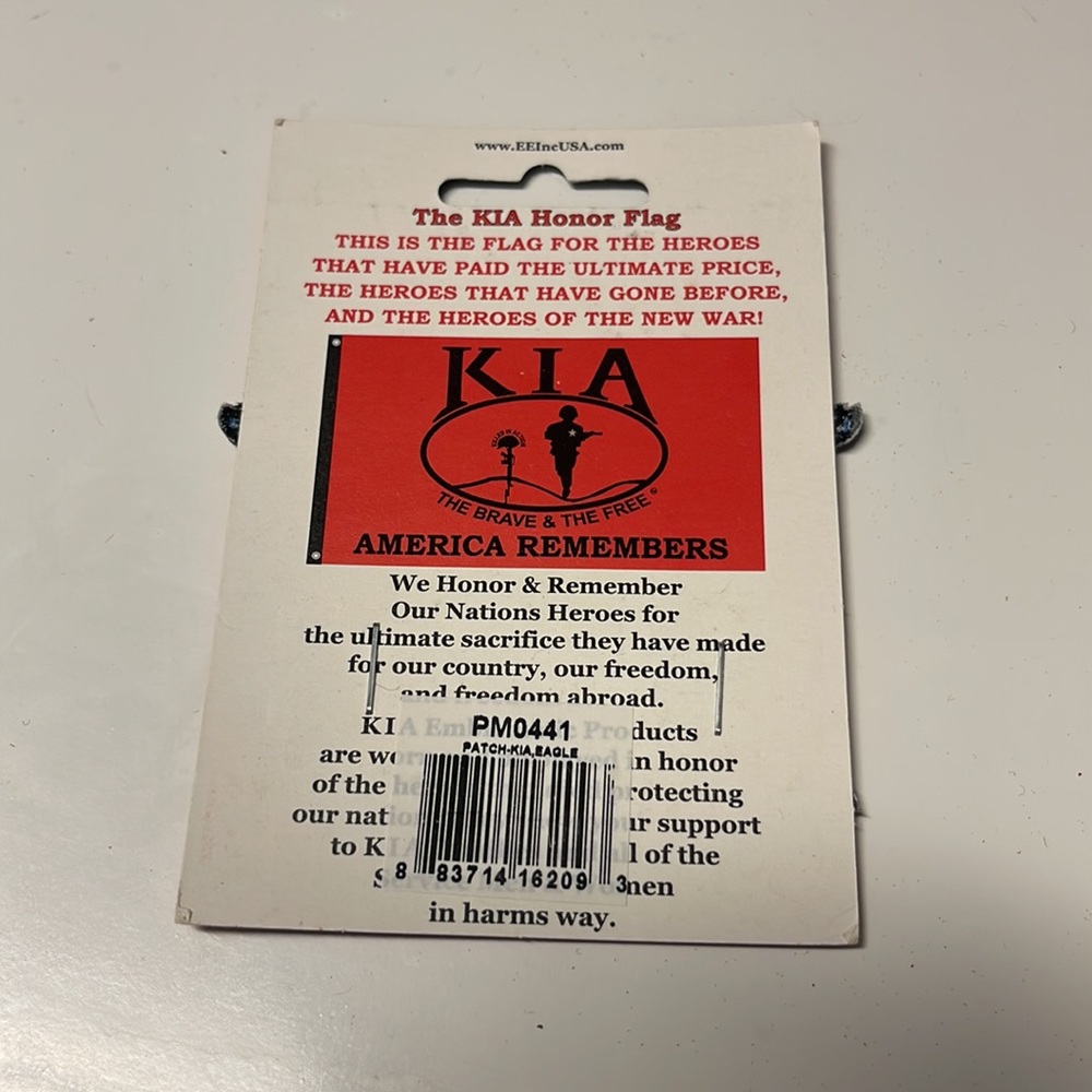 KIA embroidered patch - Picture 3 of 3